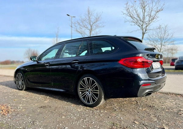 BMW Seria 5 cena 98400 przebieg: 190000, rok produkcji 2017 z Wołów małe 742